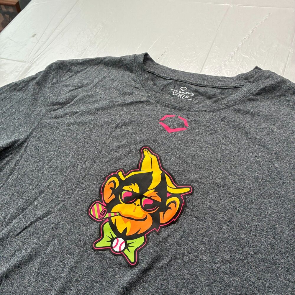 Evoshield Savannah Party Animals Savannah Bananas Adult LARGE L Gray